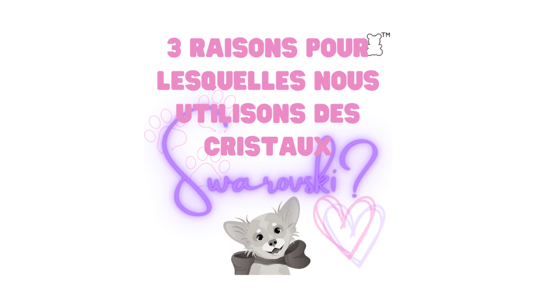 3 raisons pour lesquelles nous n'utilisons que des cristaux Swarovski sur nos colliers luxueux pour chiens - melissafendrichcreations