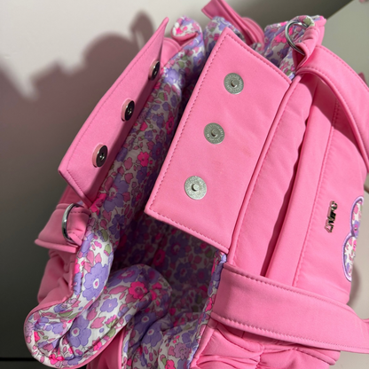 Sac de transport pour chien Stella été rose - Liberty - Édition limitée à 3 exemplaires