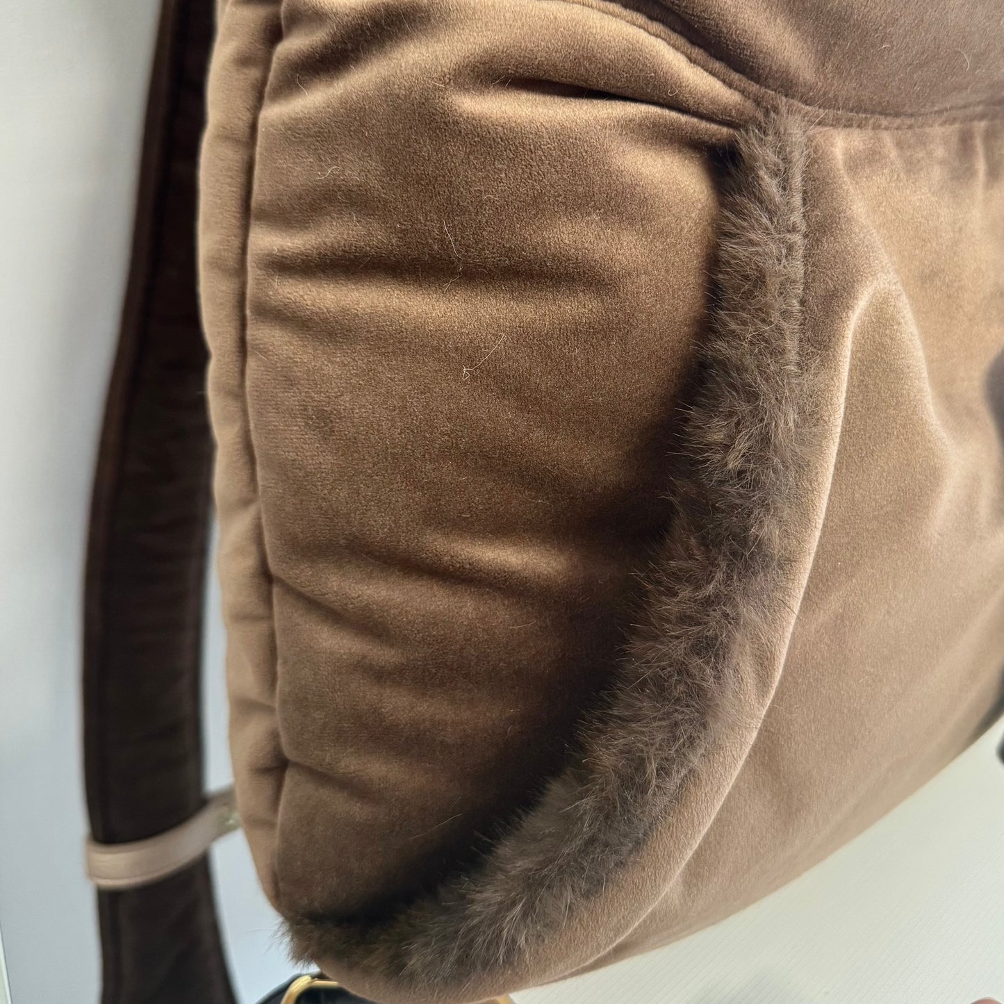 Sac de transport pour chien ventral personnalisé