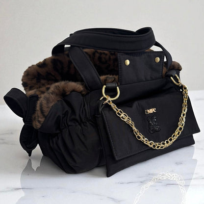 sac pour chien léopard