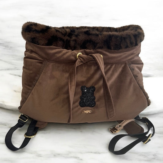 Sac de transport pour chien ventral personnalisé