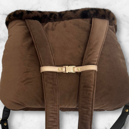 Sac de transport pour chien ventral personnalisé
