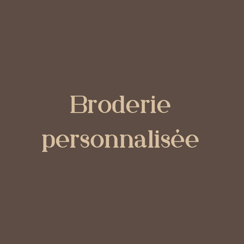 Broderie personnalisée (Prénom) - melissafendrichcreations