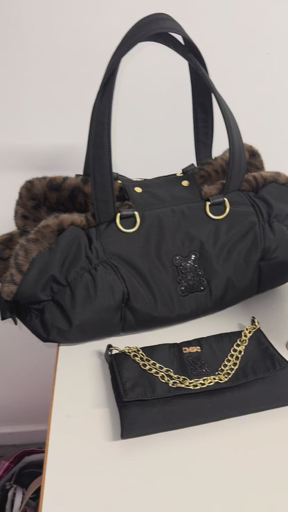sac pour chien léopard